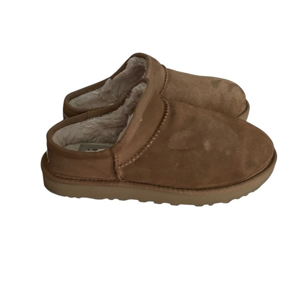 UGG Brown Slip-On Loafers Plush Comfort